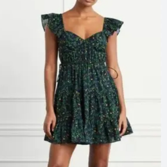 Hill House Dresses & Skirts - Hill House Lucia Dress Midnight Garden Babydoll Size L